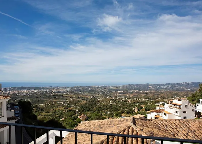Sea View Penthouse In Historic Mijas Pueblo