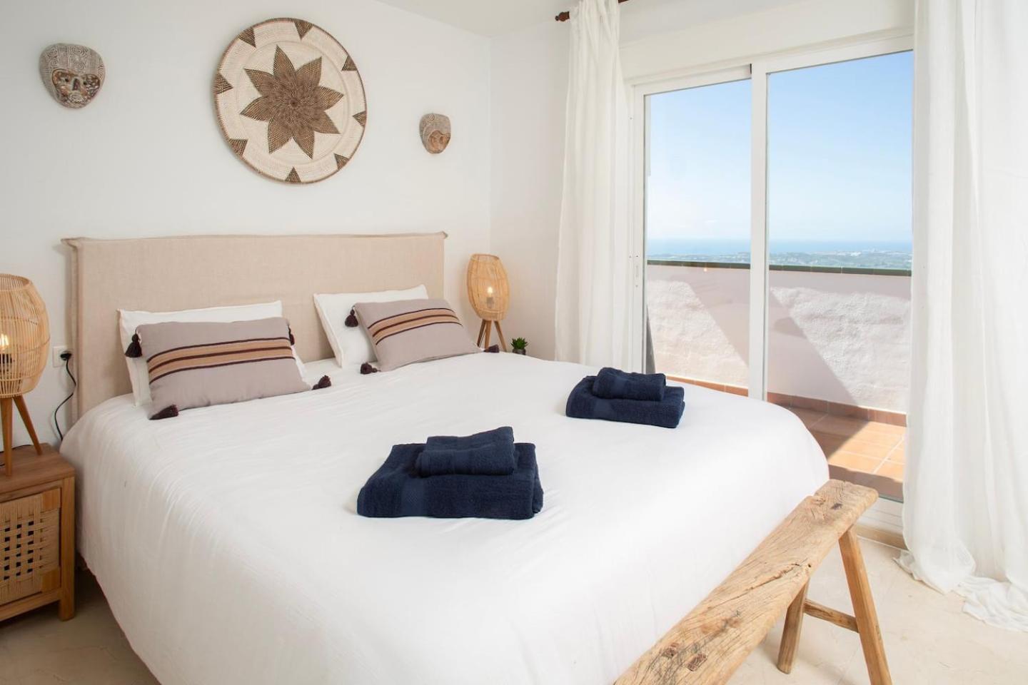 Sea View Penthouse In Historic Pueblo Mijas